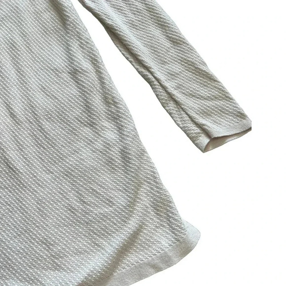 J. Jill Pale Pink Waffle Knit Mini Dress XS Petite - Picture 2 of 4